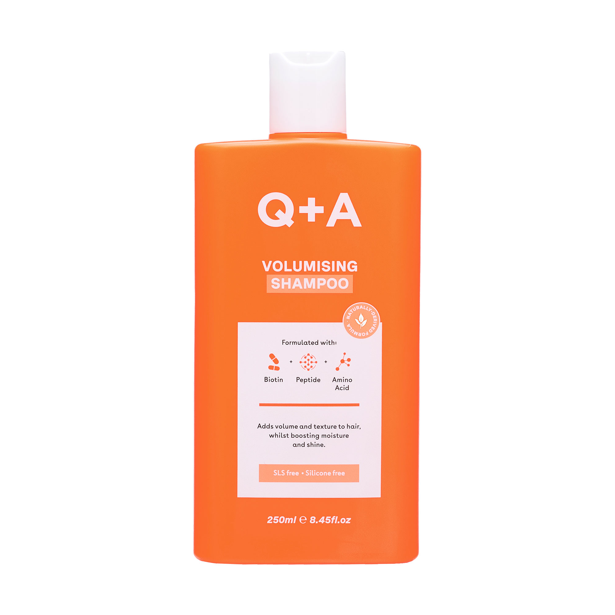 Шампунь Q+A Volumising Shampoo для створення об'єму волосся, 250 мл