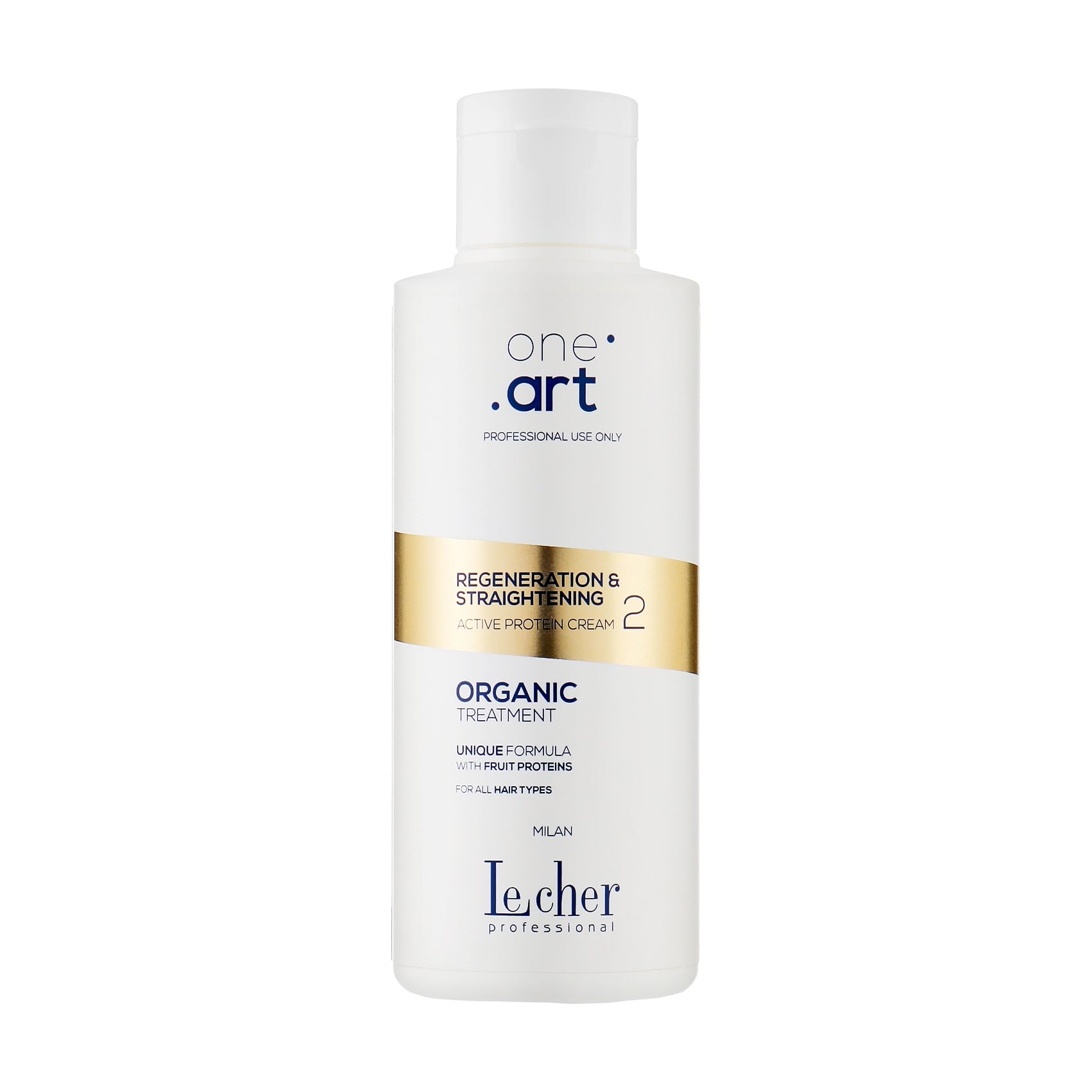 Випрямляючий крем для волосся Lecher Active Protein One Art, 150 мл